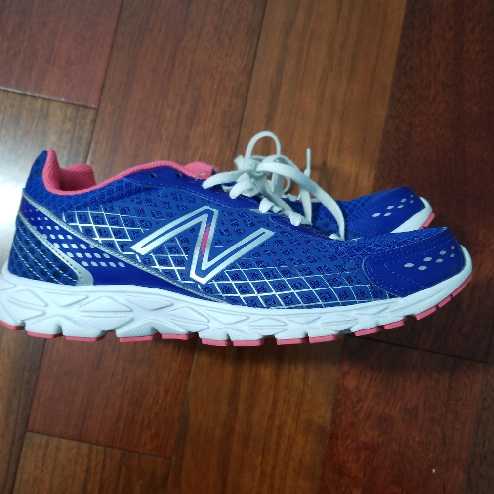 NB Blue Women's 590v3 Tunning Shoes 80420-2S4 - Picture 2 of 6